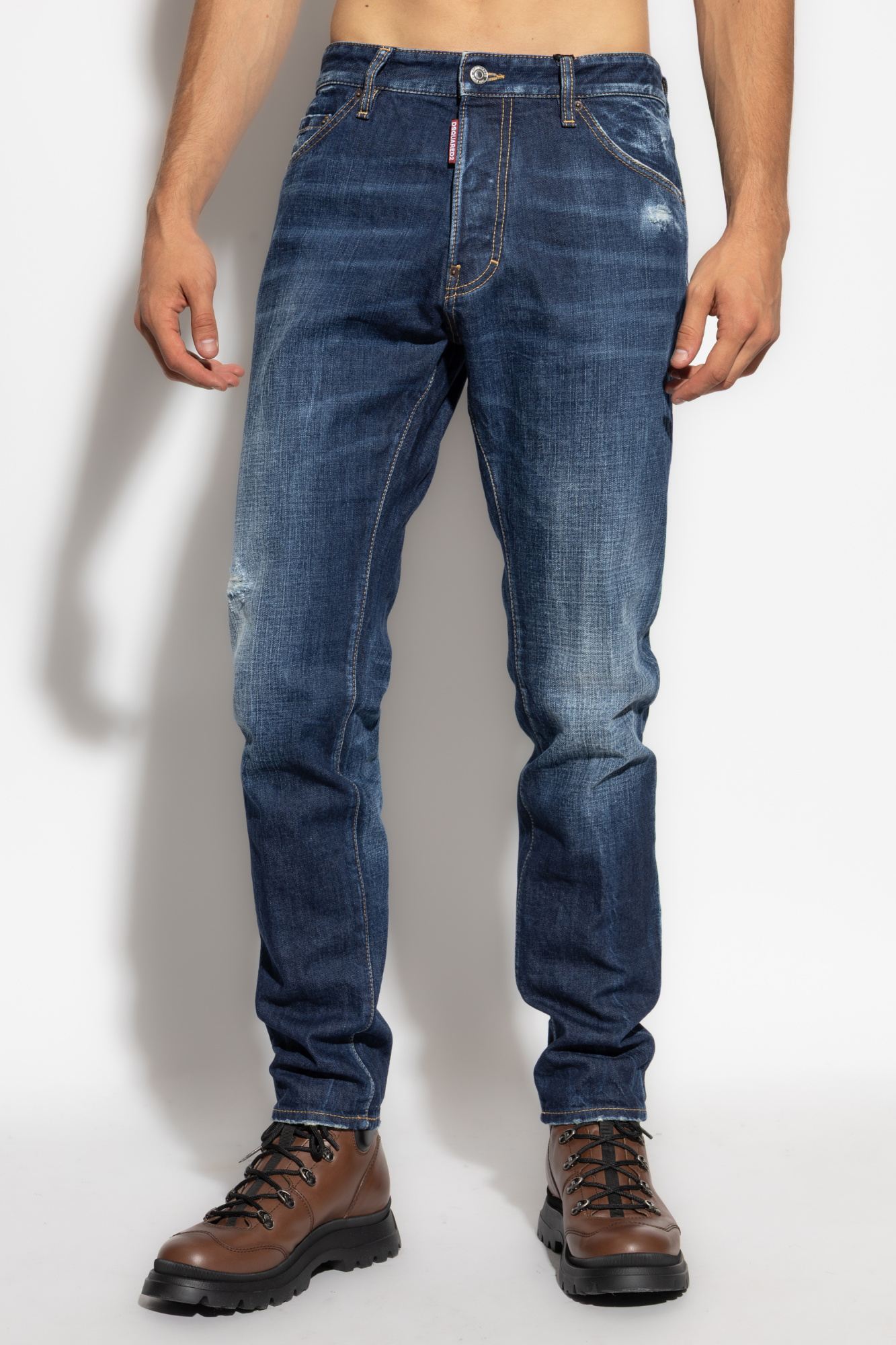 Granatowy Jeansy `Cool Guy` Dsquared2 - Vitkac Polska
